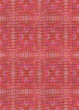 Machine Washable Transitional Red Rug, wshpat3776