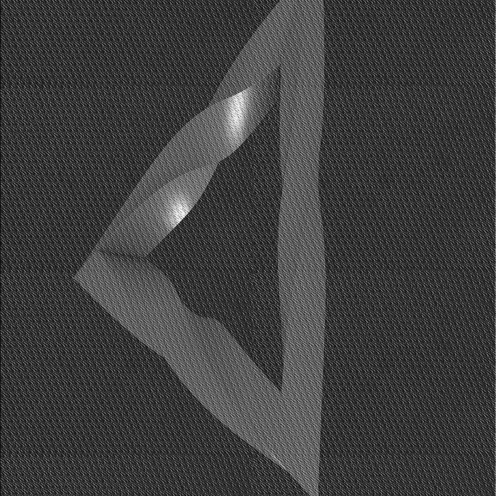 Patterned Midnight Gray Rug, pat3777gry