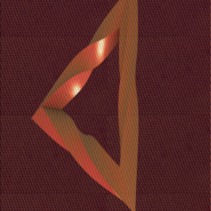 Patterned Dark Scarlet Red Rug, pat3777org