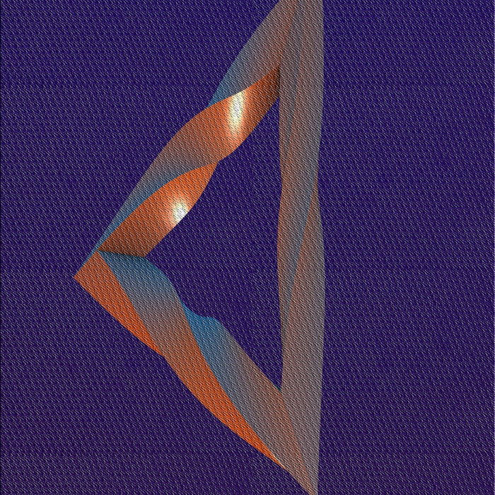 Patterned Bright Purple Novelty Rug, pat3777