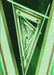 Machine Washable Transitional Deep Emerald Green Rug, wshpat3778grn