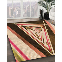 Patterned Yellow Rug, pat3778org