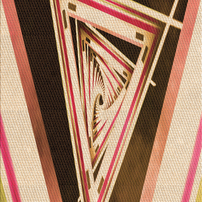 Patterned Yellow Rug, pat3778org