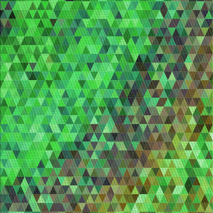 Patterned Seaweed Green Rug, pat3780grn