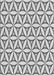 Patterned Platinum Gray Rug, pat3781gry