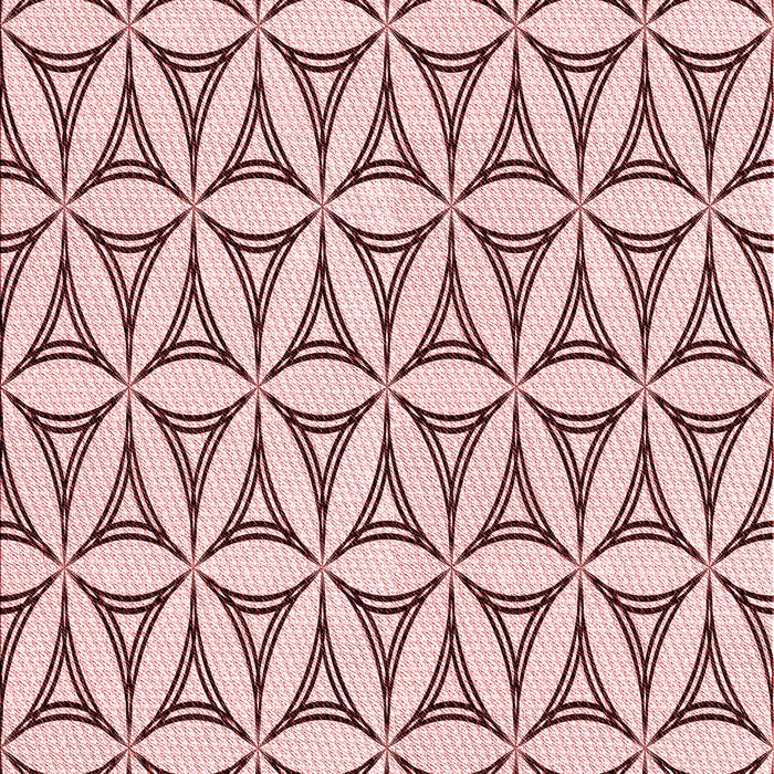 Patterned Light Rose Pink Rug, pat3781rd