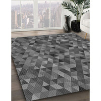 Patterned Gray Rug, pat3782gry