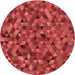 Square Patterned Red Rug, pat3782rd