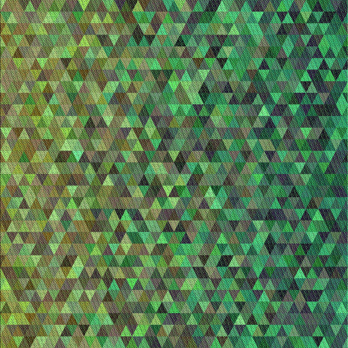 Patterned Army Green Rug, pat3783grn