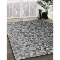 Patterned Gray Rug, pat3783gry