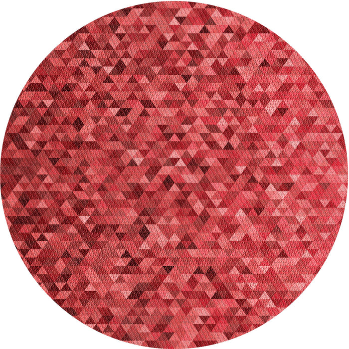 Square Machine Washable Transitional Red Rug in a Living Room, wshpat3783rd