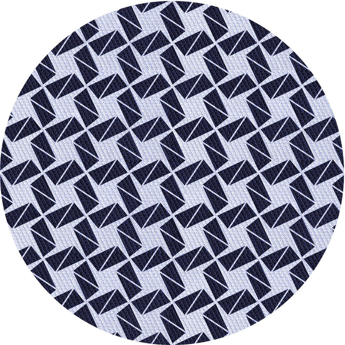 Square Machine Washable Transitional Night Blue Rug in a Living Room, wshpat3785blu