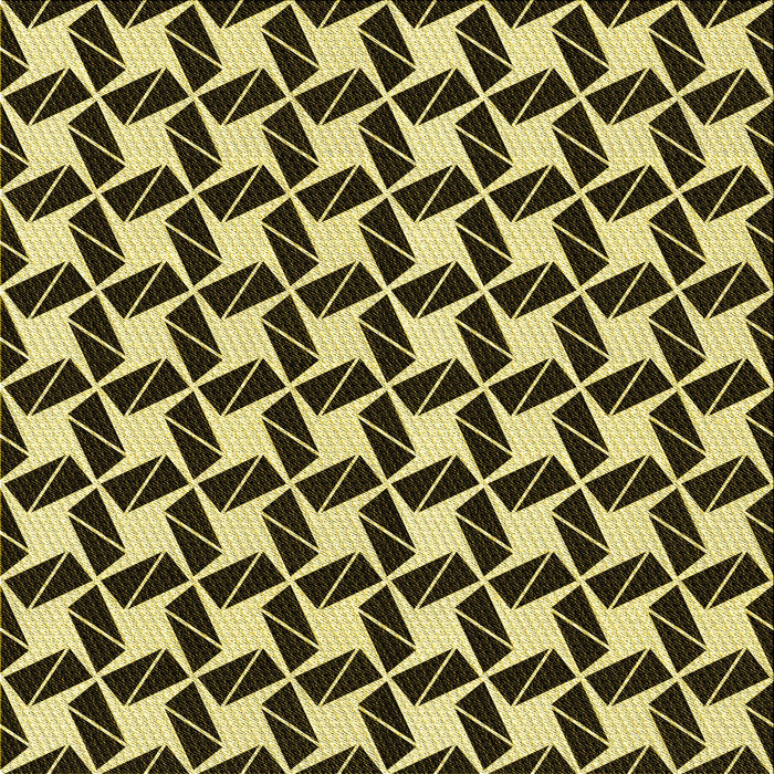 Round Patterned Black Brown Rug, pat3785yw