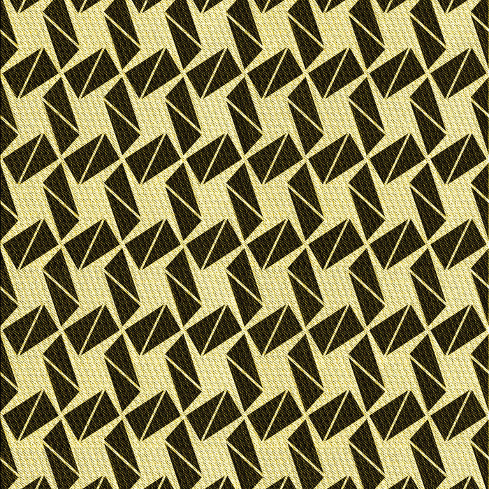 Patterned Black Brown Rug, pat3785yw