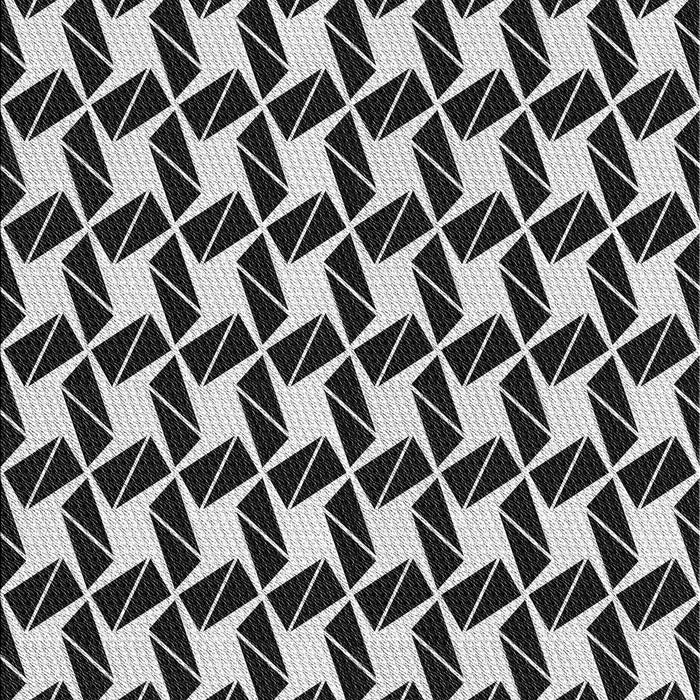 Patterned Gray Novelty Rug, pat3785