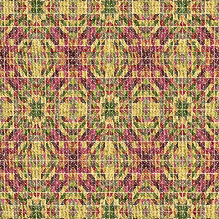 Patterned Chestnut Red Rug, pat3786brn