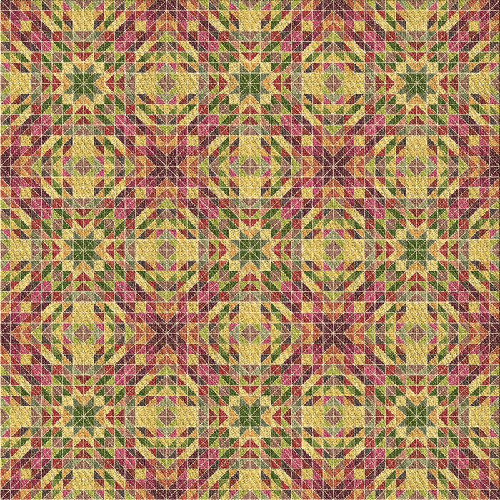 Round Patterned Chestnut Red Rug, pat3786brn