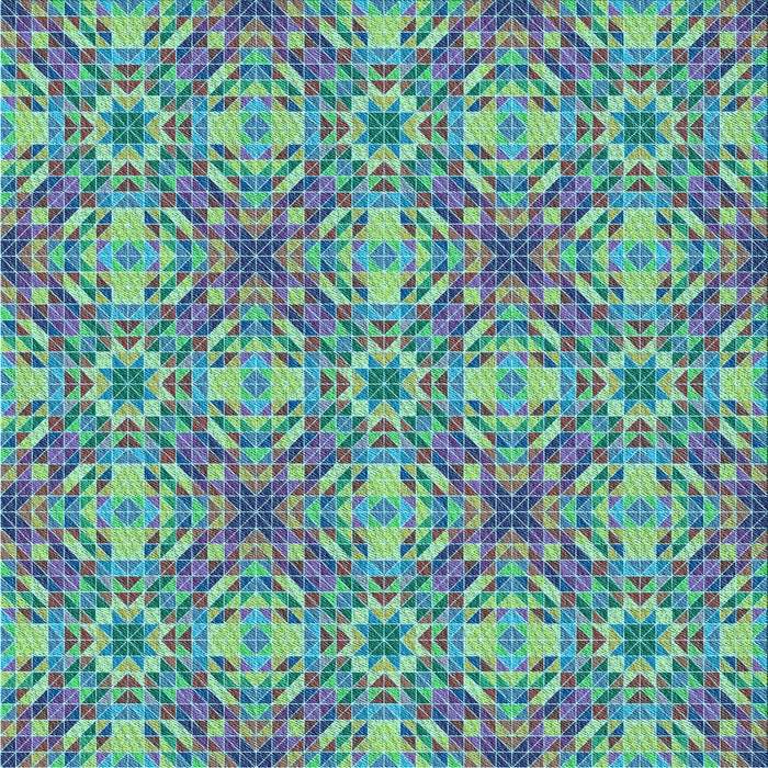 Round Machine Washable Transitional Green Rug, wshpat3786lblu