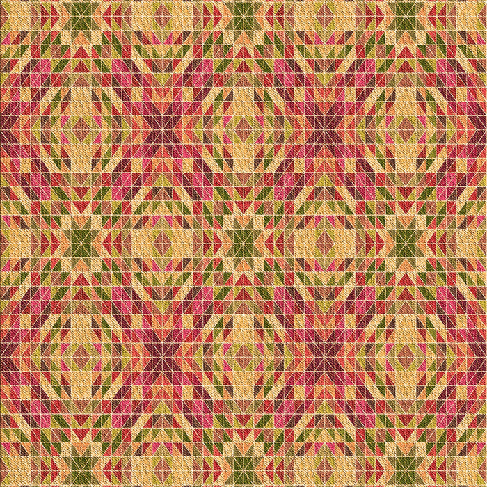 Patterned Yellow Rug, pat3786org