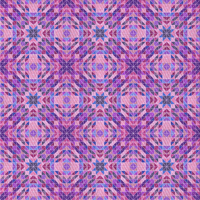 Round Machine Washable Transitional Dark Orchid Purple Rug, wshpat3786pur