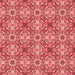 Round Machine Washable Transitional Light Coral Pink Rug, wshpat3786rd