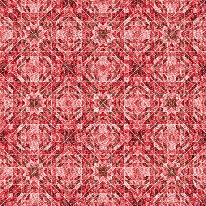 Round Patterned Light Coral Pink Rug, pat3786rd