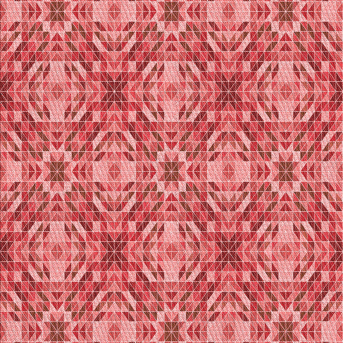 Patterned Light Coral Pink Rug, pat3786rd