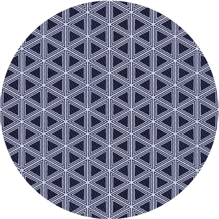 Square Machine Washable Transitional Night Blue Rug in a Living Room, wshpat3787blu