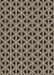 Patterned Midnight Gray Rug, pat3787brn