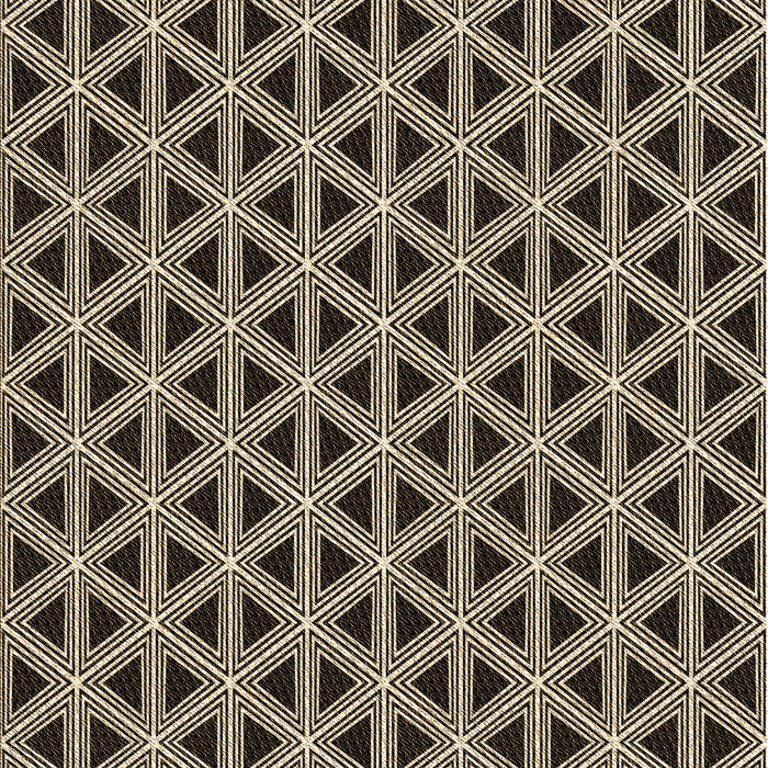 Patterned Midnight Gray Rug, pat3787brn