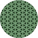 Square Patterned Pastel Green Rug, pat3787grn