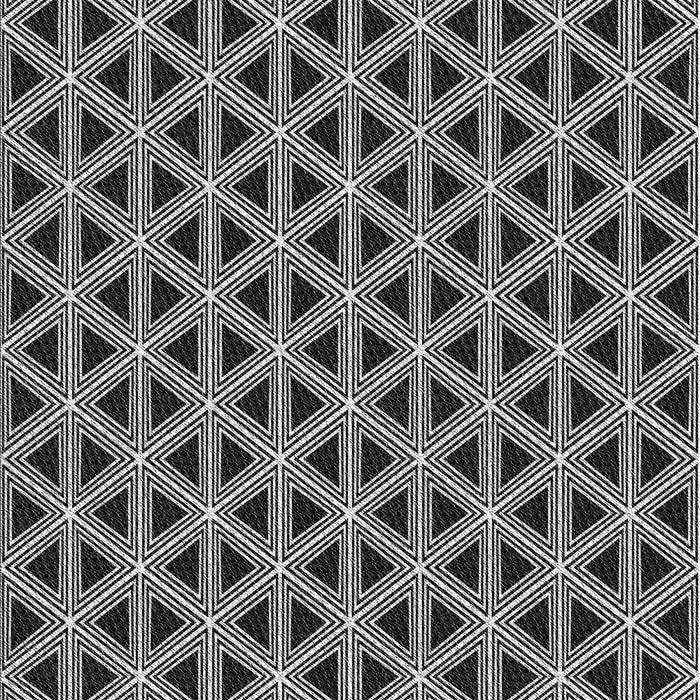 Patterned Midnight Gray Rug, pat3787gry