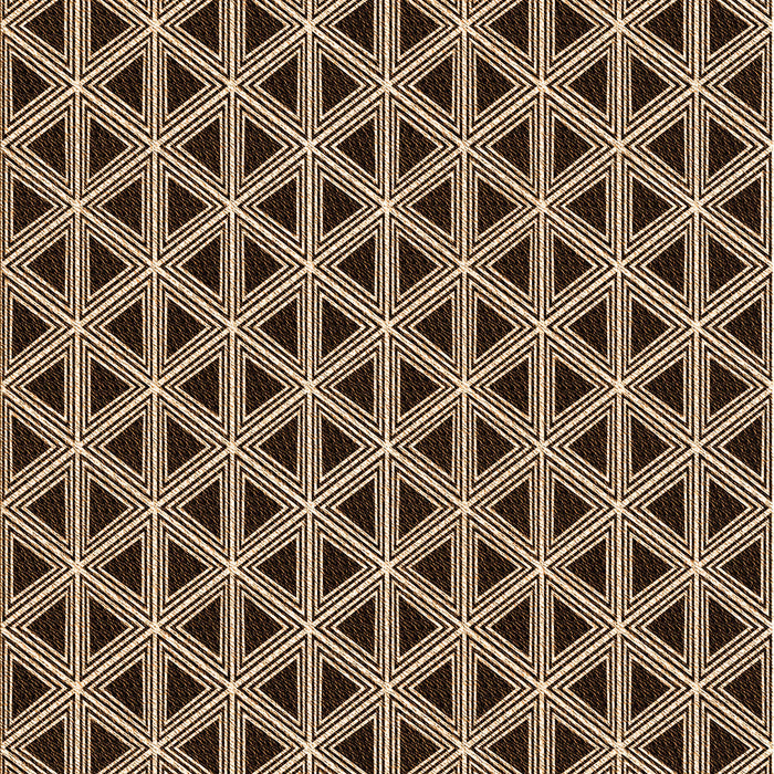 Patterned Black Brown Rug, pat3787org