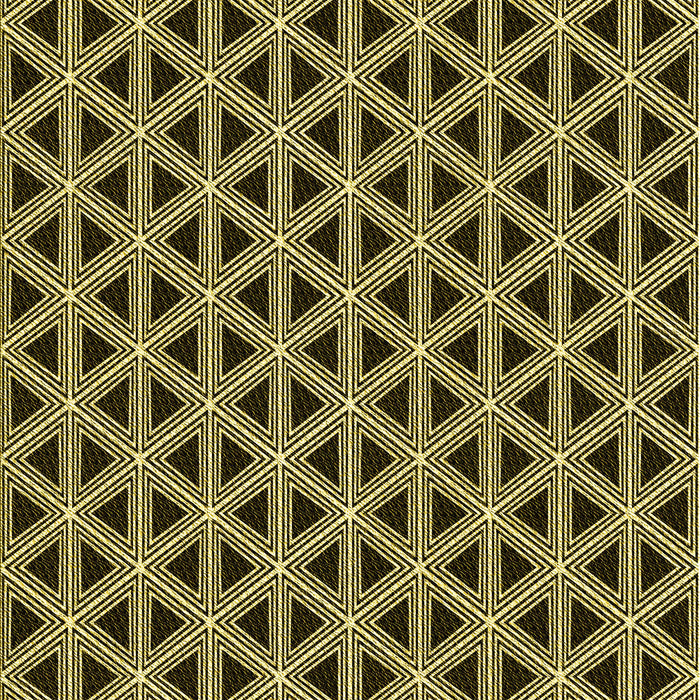 Patterned Metallic Gold Rug, pat3787yw