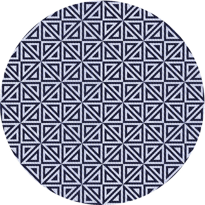 Square Machine Washable Transitional Night Blue Rug in a Living Room, wshpat3788blu