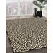 Machine Washable Transitional Midnight Gray Rug in a Family Room, wshpat3788brn