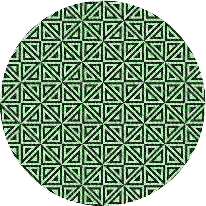 Square Machine Washable Transitional Light Green Rug in a Living Room, wshpat3788grn