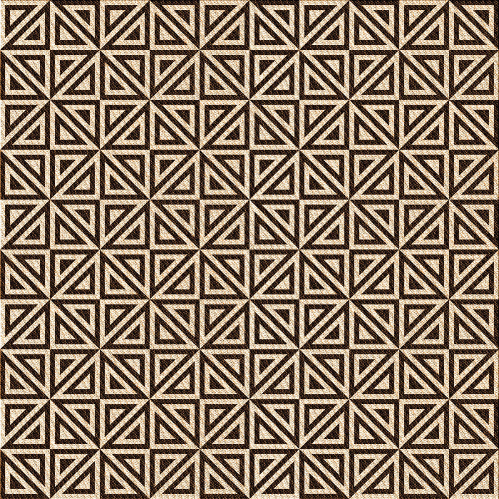 Round Patterned Red Rug, pat3788org