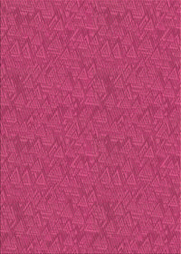 Machine Washable Transitional Hot Deep Pink Rug, wshpat3789brn