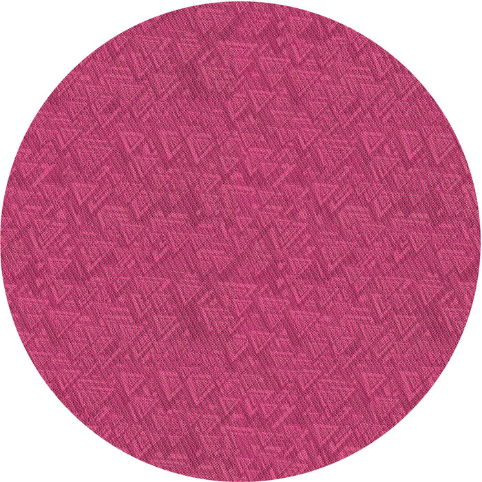 Square Machine Washable Transitional Hot Deep Pink Rug in a Living Room, wshpat3789brn