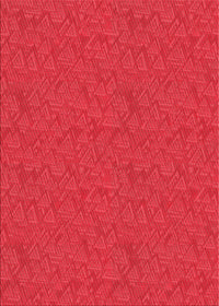 Machine Washable Transitional Red Rug, wshpat3789rd