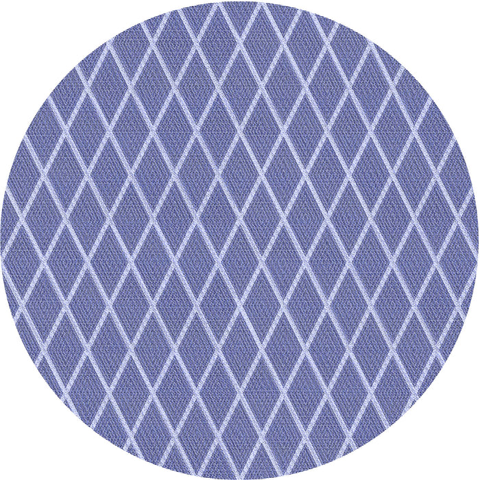 Square Patterned Slate Blue Rug, pat379blu