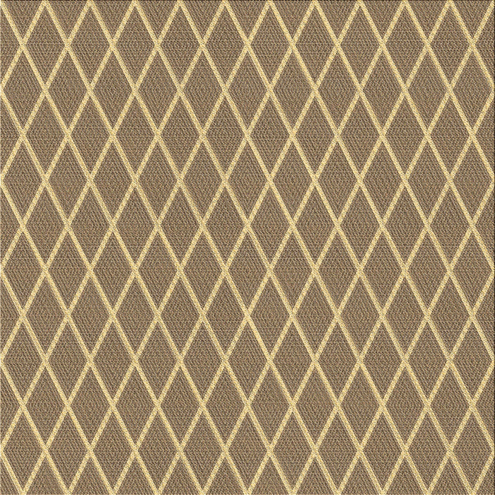 Round Machine Washable Transitional Oak Brown Rug, wshpat379brn