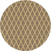 Square Patterned Oak Brown Rug, pat379brn