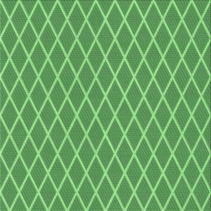 Round Patterned Green Rug, pat379grn