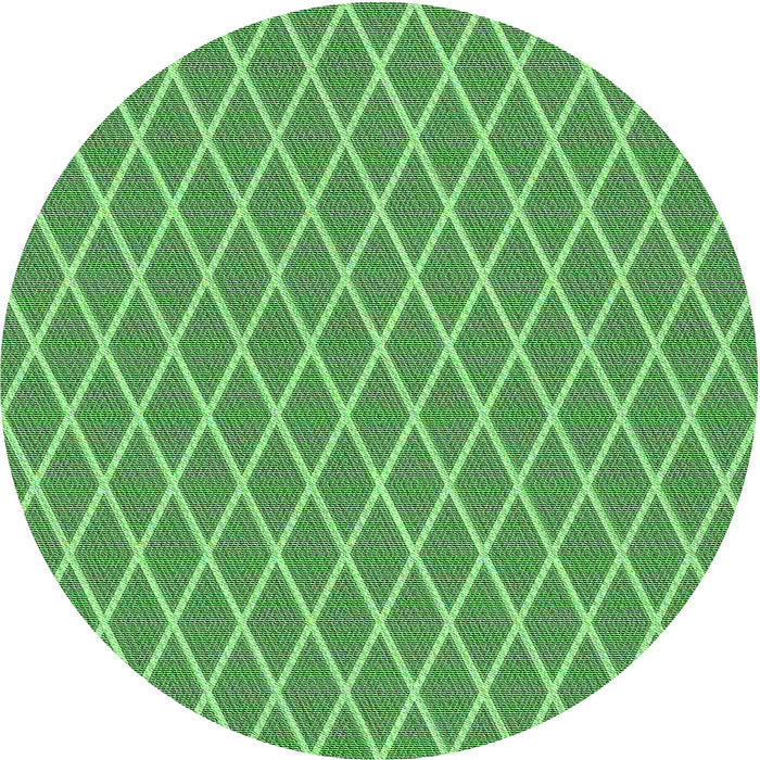 Square Machine Washable Transitional Green Rug in a Living Room, wshpat379grn