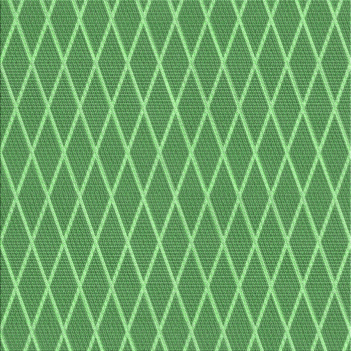 Machine Washable Transitional Green Rug, wshpat379grn