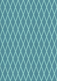 Machine Washable Transitional Dark Cyan Green Rug, wshpat379lblu