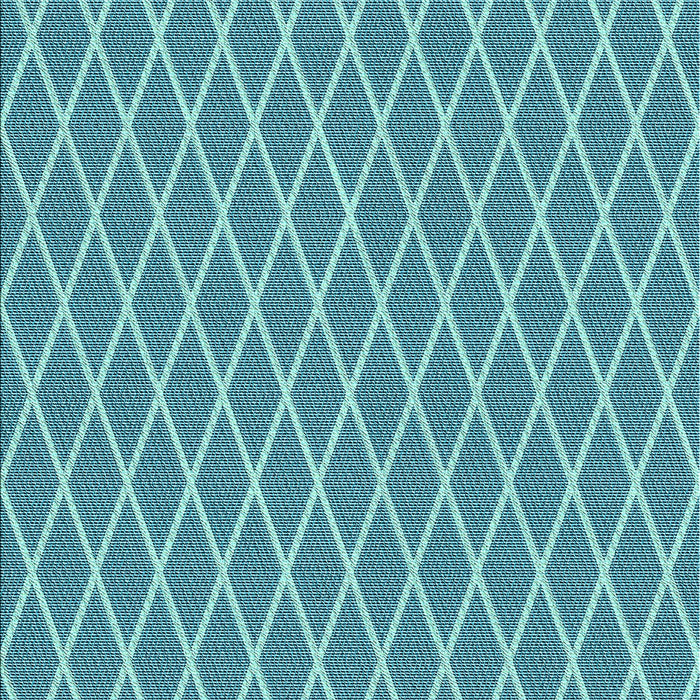 Machine Washable Transitional Dark Cyan Green Rug, wshpat379lblu