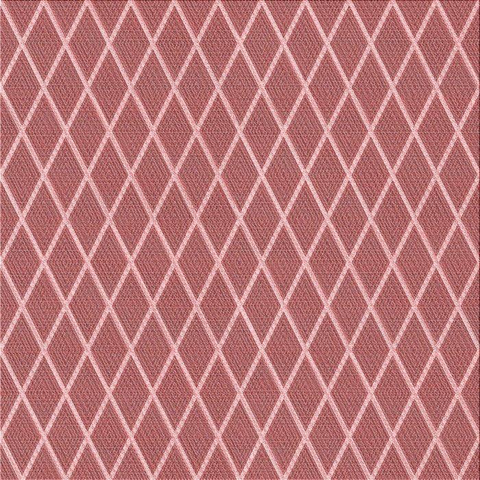 Round Patterned Red Rug, pat379rd